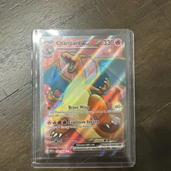 Charizard EX Holo Rare PokÃ©mon TCG Card 183/165 Scarlet & Violet 151 NM - Image 1