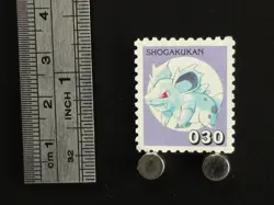 Nidorina Pokemon Stamp Card Japanese Shogakukan Nintendo Game Anime TCG E - Image 2