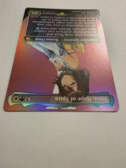 Yuna, Hope of Spira 404 MTG Final Fantasy Boarderless Foil - Image 2