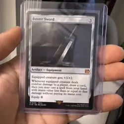 Buster Sword - MTG Final Fantasy Regular 255 Mythic Rare NM - Image 1
