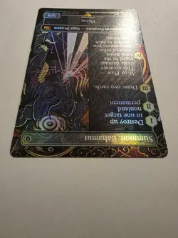 Summon: Bahamut 356 MTG Final Fantasy Foil Boarderless - Image 3