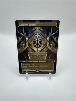 MTG Xander's Lounge (Borderless) Streets of New Capenna NM Rare - Image 1