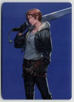 MTG Final Fantasy Art Series Squall, SeeD Mercenary x1 NM Art Card - Image 1