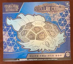 Pokemon TCG Stellar Crown Elite Trainer Box ETB Brand New Factory Sealed - Image 3