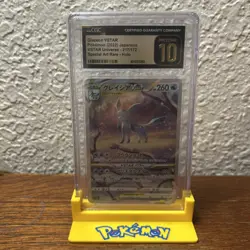 Pokemon Glaceon VSTAR SAR 217/172 S12a JPN CGC Pristine 10 VSTAR Universe - Image 1