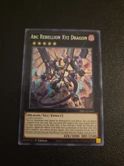 Arc Rebellion Xyz Dragon PHRA-EN041 Phantom Rage Yugioh Secret Rare Yu Gi Oh - Image 1