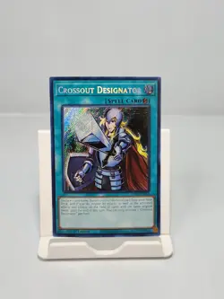 Crossout Designator RA02-EN063 Secret Rare 1st Edition Yugioh - Image 1