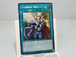 Crossout Designator RA02-EN063 Secret Rare 1st Edition Yugioh - Image 6