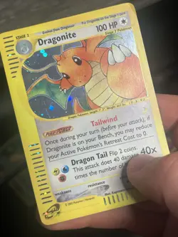 Dragonite 9/165 Holo Rare Pokemon TCG: E-Series Expedition Pokemon Card  - Image 2