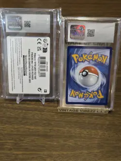 Pikachu with Grey Felt Hat & Van Gogh Museum Insert Card CGC 10s - Image 4