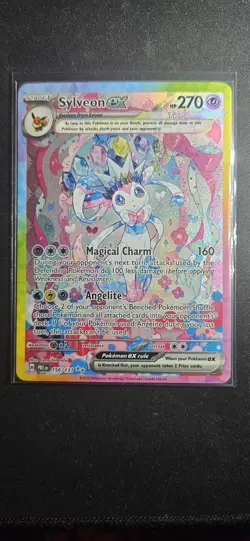 Pokemon Sylveon EX TCG Card 156/131 Prismatic Evolutions English NM - Image 1