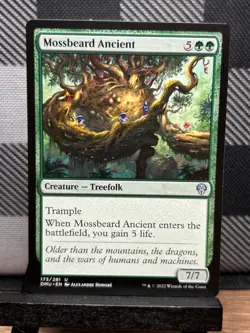 MTG TCG: Mossbeard Ancient 173/281, Dominaria United - Image 1
