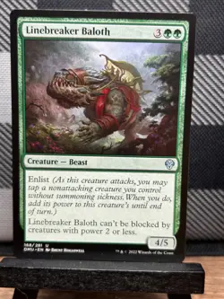 MTG TCG: Linebreaker Baloth 168/281, Dominaria United - Image 1