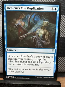 MTG TCG: Irenicus's Vile Duplication 78/361, Battle for Baldur's Gate - Image 1