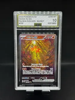 2023 POKEMON SV FA/CHI-YU EX PALDEA EVOLVED - SECRET #259 AGS 10 - Image 1