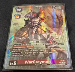 WarGreymon Alt Art P-182 P WORLD CONVERGENCE Digimon Card English NM - Image 4