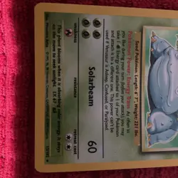 Pokemon TCG Venusaur Base Set 15/102 Holo Card - Image 8