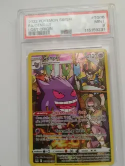Pokémon Gengar TCG TG06/TG30 Lost Origin Card PSA 9 Mint - Image 4