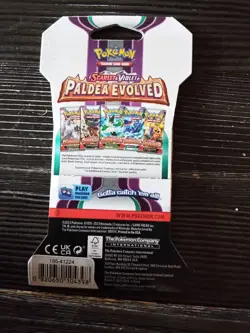 2023 Pokemon Trading Card Game " Scarlet '&Violet. Paldea Evolved " - Image 2