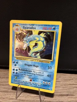Pokémon TCG Gyarados Base Set Holo Rare Card 6/102 Excellent Condition - Image 14
