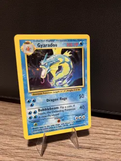 Pokémon TCG Gyarados Base Set Holo Rare Card 6/102 Excellent Condition - Image 15