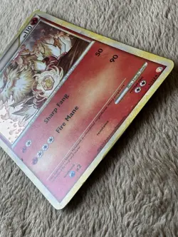 Pokémon TCG HeartGold SoulSilver Arcanine Holo Card 1/123 Rare - Image 9