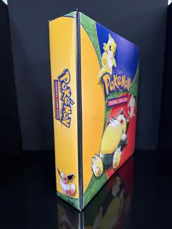 Vintage 1999 Pokemon Trading Card Wizards of the Coast Ultra Pro 3-Ring Binder - Image 2