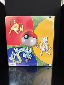 Vintage 1999 Pokemon Trading Card Wizards of the Coast Ultra Pro 3-Ring Binder - Image 3