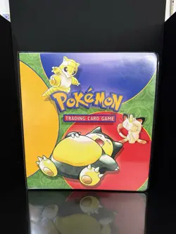 Vintage 1999 Pokemon Trading Card Wizards of the Coast Ultra Pro 3-Ring Binder - Image 5