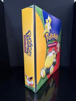 Vintage 1999 Pokemon Trading Card Wizards of the Coast Ultra Pro 3-Ring Binder - Image 6