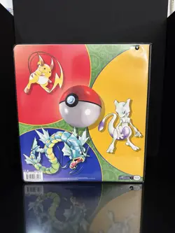 Vintage 1999 Pokemon Trading Card Wizards of the Coast Ultra Pro 3-Ring Binder - Image 7