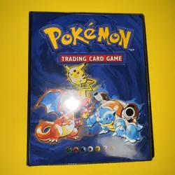 Pokemon 1999 Base Set Trading Card Folder Binder 4 Pocket WOTC - Good condition - Image 5