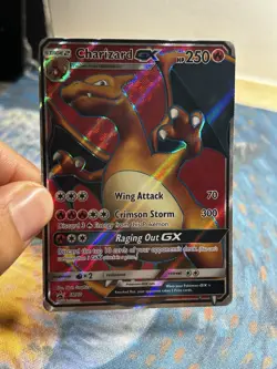 Charizard GX SM60 Full Art Ultra Rare Holo Promo Pokemon Card - Image 3