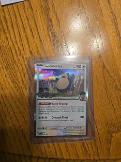 Hop's Snorlax - 184 (Prerelease) 184 Sv: Scarlet & Violet Promo Cards Holo - Image 3
