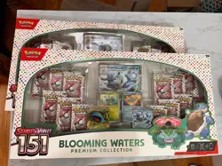Pokémon Trading Card Game: Blooming Waters Premium Collection x2 Lot NEW - Image 1