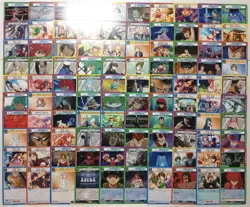 Lot of 100 UNION ARENA Card Set YuYu Hakusho, Idolmaster, NIKKE - Image 3