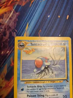 Tentacruel 10/18 HP - Southern Islands Promo Non-Holo Pokemon Card TCG - Image 2