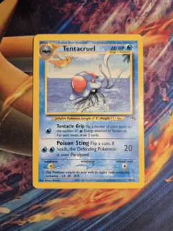 Tentacruel 10/18 HP - Southern Islands Promo Non-Holo Pokemon Card TCG - Image 7