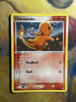 Charmander 58/112 EX FireRed & Leafgreen Reverse Holo Stamped Pokémon Card HP - Image 2