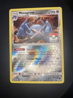 Metagross 95/168 NM League Promo Reverse Holo Celestial Storm SM Pokemon Card - Image 1