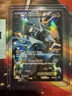 Pokémon Kyurem EX Black Full Art Holo Card 145/149 Boundaries Crossed 2012 - Image 6