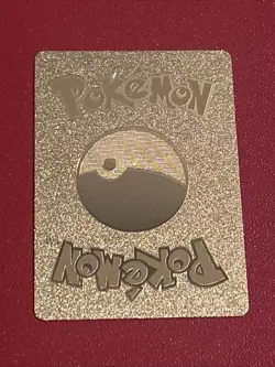 POKÉMON CHARIZARD GOLD FOIL FAN ART HP120 Textured Card 1999 04/102 - Image 4