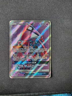 Pokémon TCG Tapu Lele GX Guardians Rising Holo Card 137/145 Full Art Ultra Rare - Image 1