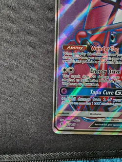Pokémon TCG Tapu Lele GX Guardians Rising Holo Card 137/145 Full Art Ultra Rare - Image 15