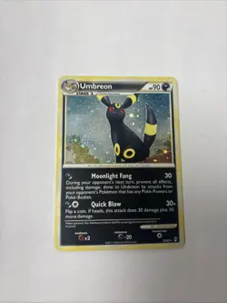Pokemon TCG Umbreon Holo Rare Card 22/95 Call of Legends LP - Image 3