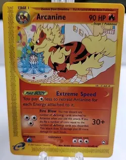 Pokémon TCG Arcanine Card 2/147 Aquapolis Non-Holo - Image 3