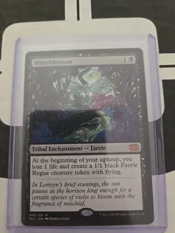 Magic: The Gathering Bitterblossom 69 Double Masters 2022 Regular M/Nm Card - Image 3
