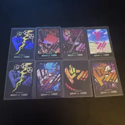 One Piece 8 Japanese Holo Don Cards Lot - Image 2