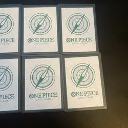One Piece 8 Japanese Holo Don Cards Lot - Image 8