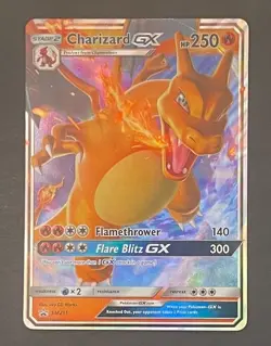Pokémon Card Charizard GX SM211 Sun & Moon Promo Cards - Moderately Played - Image 1